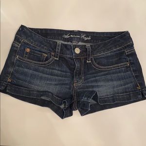 Jean Shorts- Dark Wash